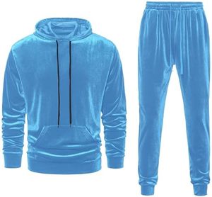 Vêtements pour adultes Survêtement en velours pour hommes Top tendance Anti-rides de haute qualité Survêtement en velours pour hommes à bas prix avec logo personnalisé/couleurs - Product Image 1