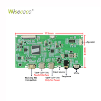 7 pouces 120Hz IPS écran 1920x1080 écran tactile 500nits luminosité moniteur LCD pour Raspberry Pi Console de jeu portable Portable
