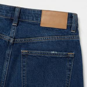 Wholesale Custom Logo Quick Dry OEM Baggy <b>Women's</b> Denim <b>Jeans</b> Breathable Washable Plus Size Pants Fashion Streetwear Ladies - Product Image 5