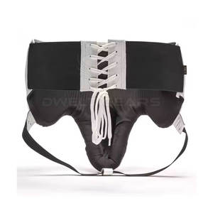 Protector Inguinal Ajustable de Cuero PU para Taekwondo y Karate, Color y Logotipo Personalizables, Ropa Interior Protectora Profesional - Product Image 3