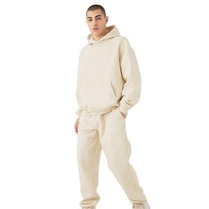 Sweat à capuche confortable en coton épais coupe ajustée style streetwear, design personnalisé, best-seller, pour jogging et survêtements homme - Product Image 1