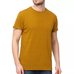 T-shirt col rond manches courtes pour hommes, personnalisé, blanc, doux, personnalisé, tissu, poids 180 grammes, nouveau Design - Product Image 5