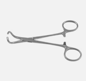 Pince à serviette 13,5 cm en acier inoxydable, forceps vétérinaire pointu avec garantie d'un an - Product Image 6