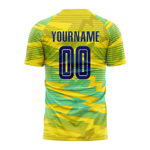 Conjunto de Camiseta de Fútbol Personalizada para Hombre, Transpirable, Ligera, de Poliéster, con Logotipo Impreso Digital, Nombre del Equipo Personalizado, Uniforme de Fútbol - Product Image 3