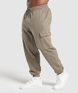 Wholesale High Waist Quick Dry <b>Jogger</b> Sweatpants for Mens pants Nylon Sports custom washed Pants With Drawstring men's pants - Product Image 2