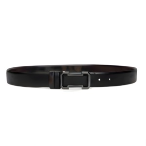 Ceintures pour hommes de qualité supérieure avec boucle noire, fermeture automatique, importées, réglables, durables, accessoires de taille, style tendance, usage quotidien, élégantes - Product Image 3