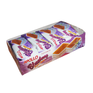 Meilleures ventes Gâteau aux saveurs fruitées Gâteau aux couches Apollo à la myrtille 18g - Product Image 4