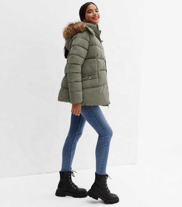 Respirant grande taille femmes hiver Parka veste fourrure à capuche avec cuir Style Bomber longs manteaux d'hiver avec Style décontracté - Product Image 2