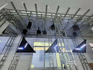 <strong>LED</strong> 3D Pixel Tube Kinetic Light <strong>DMX</strong> Winches Triangle Lifting <strong>Panel</strong> Light - Product Image 4