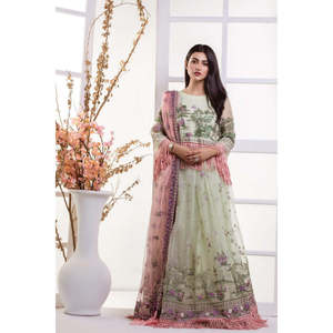 Costume en Chiffon Brodé de Luxe Mahrukh - 7B - Product Image 2