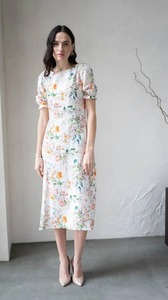 Mono de niña de flores para mujer y mono elegante vestido para ocasiones especiales - Product Image 4