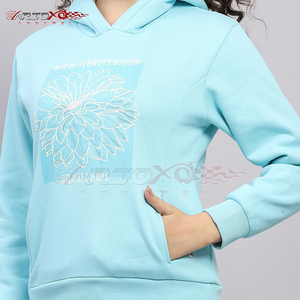 Breathable Womens Pullover <b>Hoodie</b> With Custom Prints And Flexible Fit For <b>Running</b> Or Gym High Quality Printed <b>Hoodie</b> - Product Image 6
