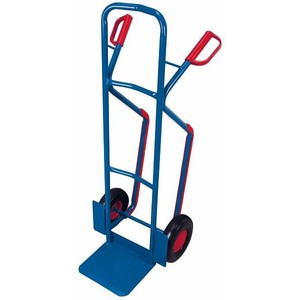 Carretilla Manual Variofit con Cesta de Acero, Capacidad de Carga de 250 kg, Dimensiones de 320 x mm, Cuatro Ruedas Antideslizantes para Uso Industrial en Exteriores, OEM - Product Image 1