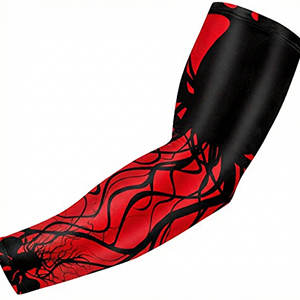 Manchons de bras en tissu extensible, protection solaire UV, manchons de compression rafraîchissants, manchons de sport, activité de plein air, cyclisme, course à pied, manchons de bras de gym - Product Image 3