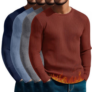 Chemise thermique de qualité supérieure, logo personnalisé, tissu doux et chaud, approvisionnement en gros - Product Image 5