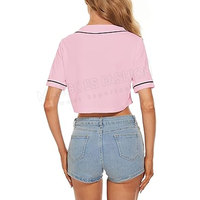 Maillot de baseball court imprimé pour femme 100 % polyester séchage rapide respirant été personnalisé service OEM de qualité supérieure