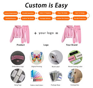 Womens Solid Casual Crew Neck Knitting Sweatshirt & Sweatpants 2 Piece Set Without Hood and <b>Joggers</b> - Product Image 6