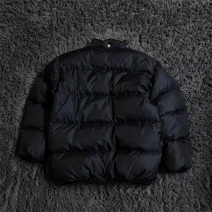 Chaqueta acolchada con estampado personalizado de alta calidad al por mayor para mujer chaqueta acolchada transpirable con capucha de lona de algodón para invierno - Product Image 3