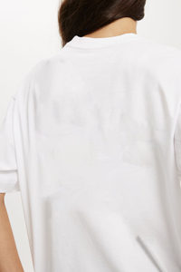 Article le plus vendu t-shirt femme surdimensionné logo brodé personnalisé grande taille 100% coton t-shirt uni respirant pour femme - Product Image 3