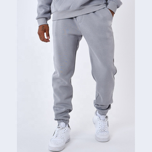 Survêtement personnalisé pour homme, lourd, à épaules tombantes, couleur unie, ourlet côtelé, poignets côtelés, 100% coton et élasthanne, décontracté, hiver - Product Image 5