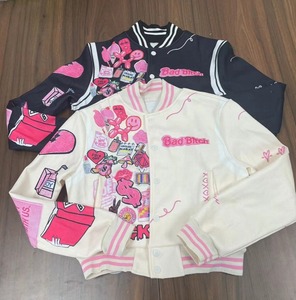 Chaquetas universitarias de mujer de alta calidad con diseño elegante última venta al por mayor por encargo casual - Product Image 6