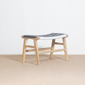 Repose-pieds d'extérieur en rotin synthétique en bois de teck massif Mobilier écologique pour hôtels et appartements pour chambre à coucher à l'extérieur - Product Image 2