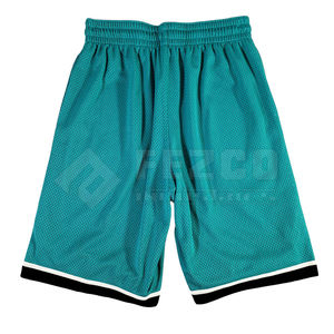 กางเกงขาสั้นผ้าตาข่ายสำหรับผู้ชายกางเกงขาสั้นออกกำลังกายผ้าโพลีเอสเตอร์แห้งเร็วพิมพ์โลโก้ได้ตามต้องการ - Product Image 3