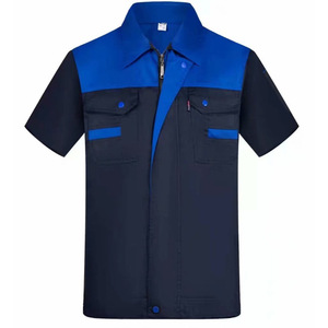 Vêtements de sécurité, ensemble de veste de travail, broderie de logo personnalisée, uniforme de soudage durable pour hommes et femmes - Product Image 4