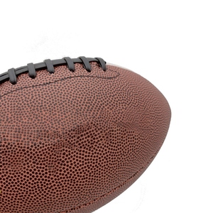 Ballon de football américain personnalisé durable en cuir PU PVC en gros, ballon de jeu professionnel avec tissu doux et confortable de haute qualité - Product Image 4