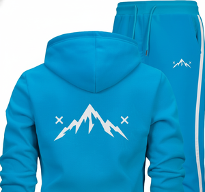 Chándal sólido con capucha de algodón 100% | Diseño unisex hecho a medida | Ropa cálida transpirable antibacteriana - Product Image 4