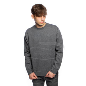 Sudadera de algodón peinado 100% transpirable con logotipo personalizado, cuello redondo, estilo exterior, estampado sólido, invierno, 6XL, XS, venta al por mayor, forro polar para hombre - Product Image 2