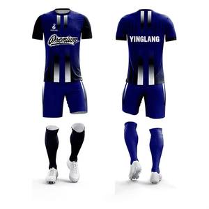 High Quality Cheap Soccer Jersey Uniformes De Futbol Club Soccer Uniform Sets Football Jersey Kit Custom Soccer Jersey - Product Image 2