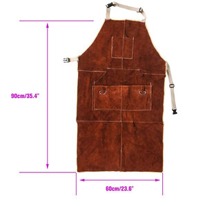Lightweight Durable Material Washable Safety <b>Apron</b> Heavy Duty Custom Design And Logo Safety <b>Apron</b> Made In Pakistan - Product Image 4