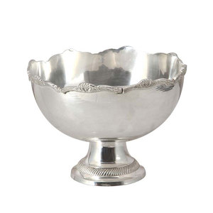 Decoración para fiestas de eventos, mesa de comedor, artículo decorativo, platos de aluminio, cuenco para servidor con acabado de madre de perla - Product Image 3