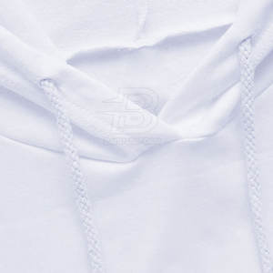 เสื้อฮู้ดเข้ารูปคอเสื้อสั้นมีฮู้ดด้านหน้าแบบลำลองดีไซน์ทันสมัยสีตามสั่ง - Product Image 3