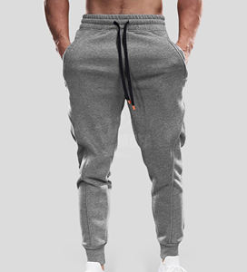 Customize High Quality Men's Jogger Sweatpants Custom Logo Printed 100% Cotton Wholesale Blank Sweatpants <b>with</b> Pockets 2025 - Product Image 1