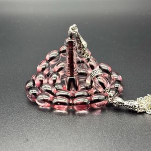 PLUS DE PERLES MUSULMANS TASBIH ROSAIRE MUSULMAN Perles DE PRIÈRE Perles de prière musulmane Résine islamique Tasbih - Product Image 3