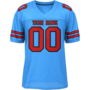 Venta al por mayor de camisetas de rugby americano de alta calidad nuevo diseño transpirable personalización camiseta de fútbol americano para clubes de manga corta - Product Image 4