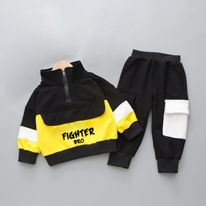 Costumes de jogging pour enfants avec logo personnalisé ensembles de survêtements pour tout-petits avec motif imprimé ensembles de jogging pour enfants - Product Image 3