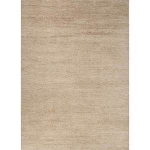 พรมขนสัตว์ถักมือสีเบจและสีน้ำตาล รุ่น Manifest รูปทรงสี่เหลี่ยมผืนผ้า สีพื้น สำหรับห้องนั่งเล่น ทางเข้าบ้าน และทางเดิน-PKWL-4015 - Product Image 1