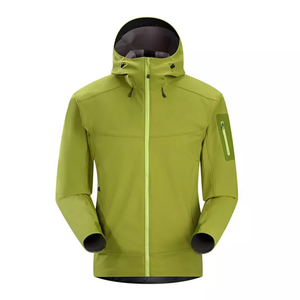 Veste d'hiver à capuche pour hommes en toile Softshell coupe-vent imperméable réversible écologique à manches longues 2023 - Product Image 4
