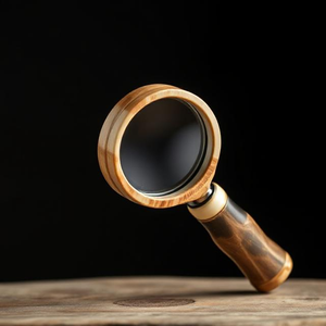 Microscope loupe artisanal de style vintage Craft Zone Export avec manche en os de chameau, personnalisable, prise en charge OEM pour différentes tailles - Product Image 2