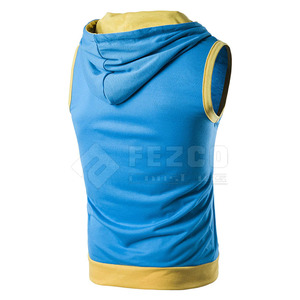 Nouveau design, couleur personnalisée, best-seller, sweat-shirts sans manches pour hommes, hiver, 100% coton, haute qualité, respirant, vêtements décontractés - Product Image 2
