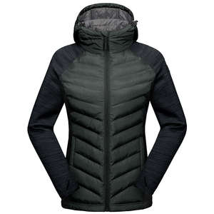 Chaqueta acolchada ligera de gran tamaño para hombre, Abrigo acolchado con capucha cálido a prueba de viento para invierno, proveedor mayorista a granel OEM personalizado - Product Image 3