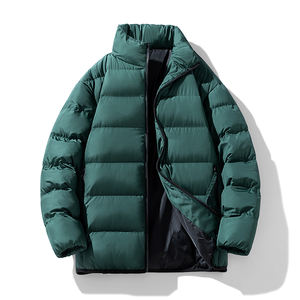 Vestes rembourrées en polyester pour hommes vente en gros Bomber décontractée imperméable de haute qualité vestes d'hiver en coton - Product Image 4