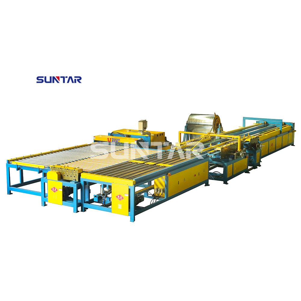 Auto Duct Line5 Square Duct Making Machine HVAC Air Duct Making Machine Production Line 5