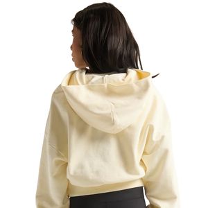 Sweat à capuche surdimensionné personnalisé sweat à capuche pour femmes crop top pull à capuche sweat décontracté hiver tricoté surdimensionné recadrée - Product Image 6