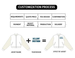 Chaqueta Universitaria de Alta Calidad para Mujer, Chaqueta Letterman con Bordado Personalizado de Espíritu de Equipo - Product Image 6