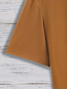 T-shirt à manches courtes col rond 100% coton pour homme haute qualité grande taille 260 grammes poids du tissu disponible en différentes couleurs - Product Image 4