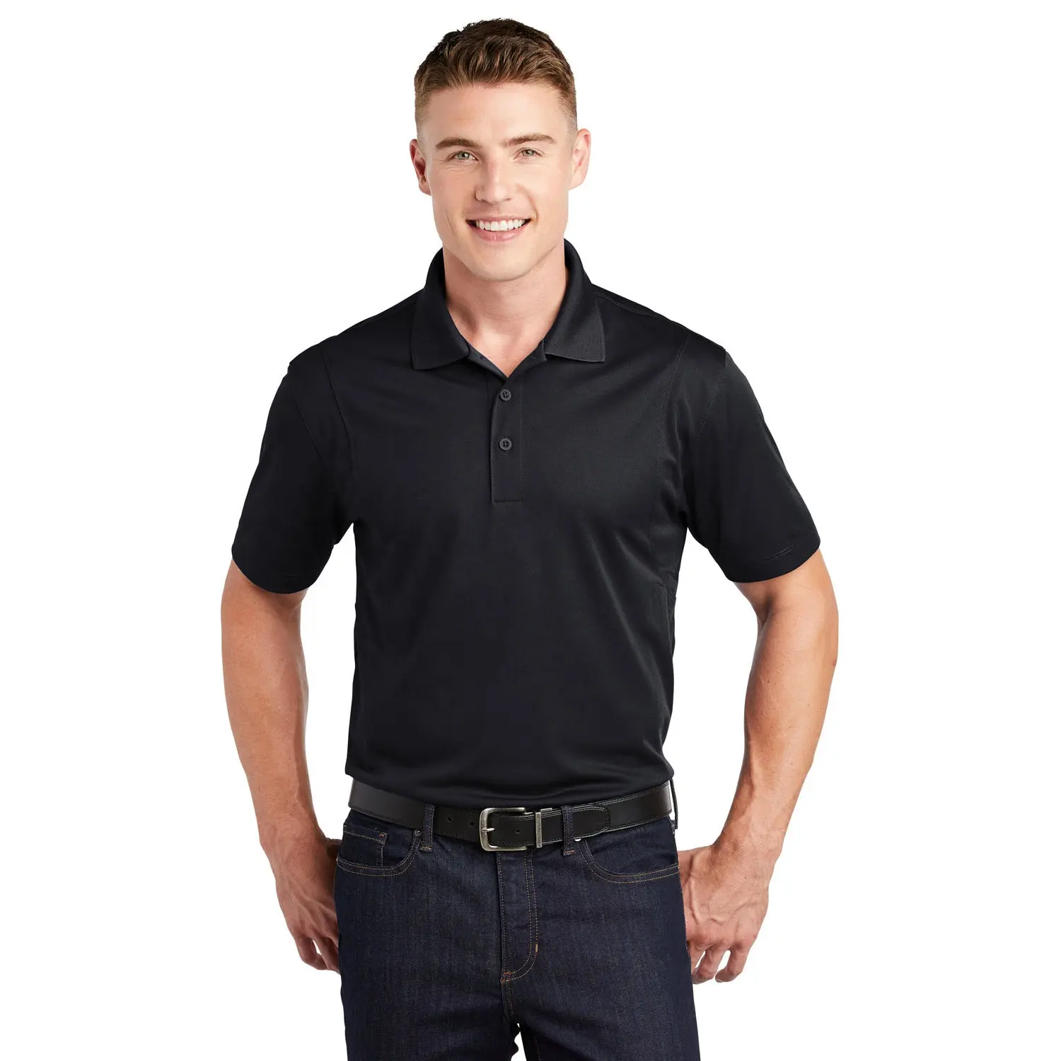 새로운 남성용 스포츠-심지 수분 위킹 반소매 폴로 셔츠 가볍고 편안한 스트리트웨어 고품질 폴로 셔츠